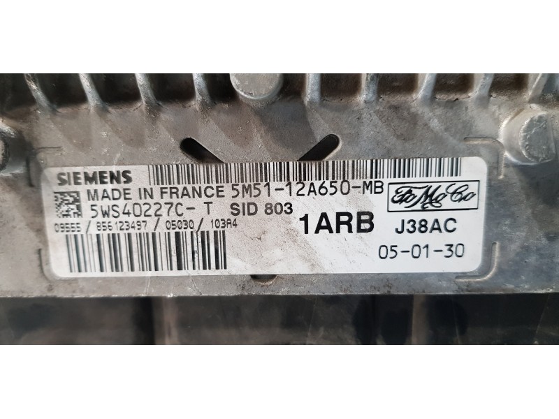 Recambio de centralita motor uce para ford focus berlina (cap) trend referencia OEM IAM 5M5112A650MB  