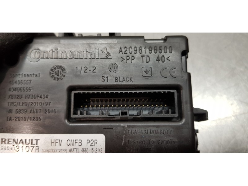 Recambio de modulo electronico para dacia duster ii comfort 4wd referencia OEM IAM 285903107R   Recambio de modulo electronico para dacia duster ii comfort 4wd referencia OEM IAM 285903107R