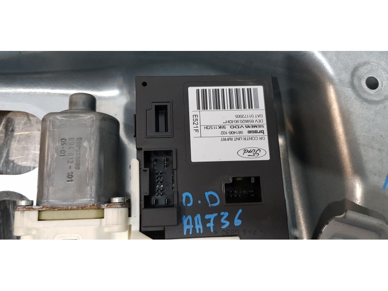 Recambio de elevalunas delantero derecho para ford focus berlina (cap) trend referencia OEM IAM 4M51B045H16AA   Recambio de elevalunas delantero derecho para ford focus berlina (cap) trend referencia OEM IAM 4M51B045H16AA