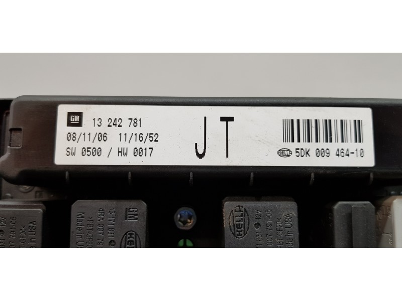 Recambio de caja reles / fusibles para opel astra h ber. cosmo referencia OEM IAM 13242781 5DK009464  Recambio de caja reles / fusibles para opel astra h ber. cosmo referencia OEM IAM 13242781 5DK009464