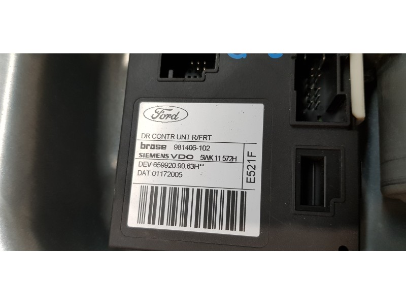 Recambio de elevalunas delantero derecho para ford focus berlina (cap) trend referencia OEM IAM 4M51B045H16AA   Recambio de elevalunas delantero derecho para ford focus berlina (cap) trend referencia OEM IAM 4M51B045H16AA