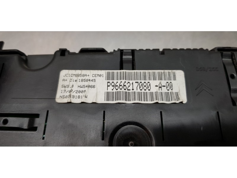 Recambio de cuadro instrumentos para citroen c4 picasso exclusive referencia OEM IAM 6103AJ 9666217080  Recambio de cuadro instrumentos para citroen c4 picasso exclusive referencia OEM IAM 6103AJ 9666217080