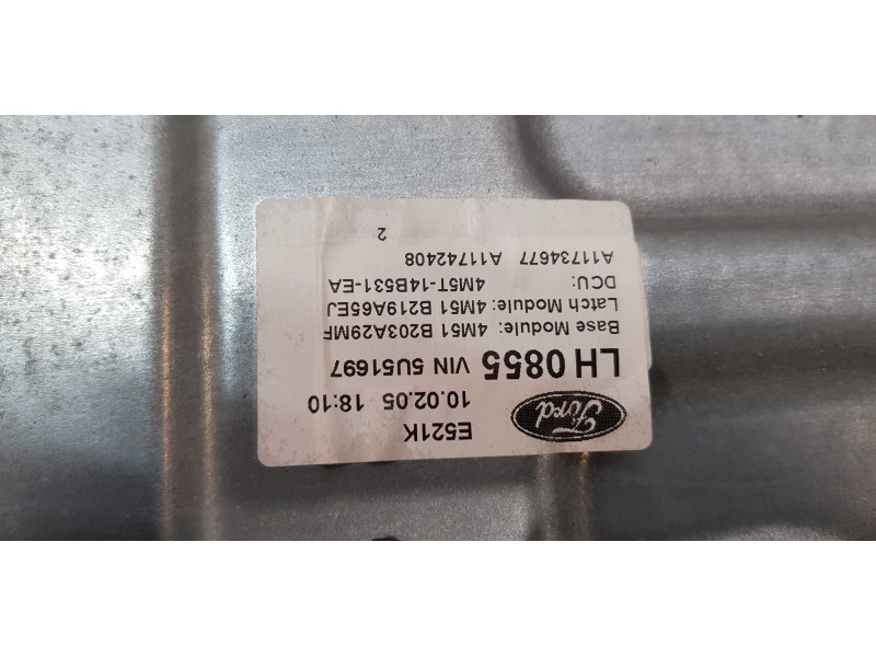 Recambio de elevalunas delantero izquierdo para ford focus berlina (cap) trend referencia OEM IAM 4M51B203A29MF   Recambio de elevalunas delantero izquierdo para ford focus berlina (cap) trend referencia OEM IAM 4M51B203A29MF