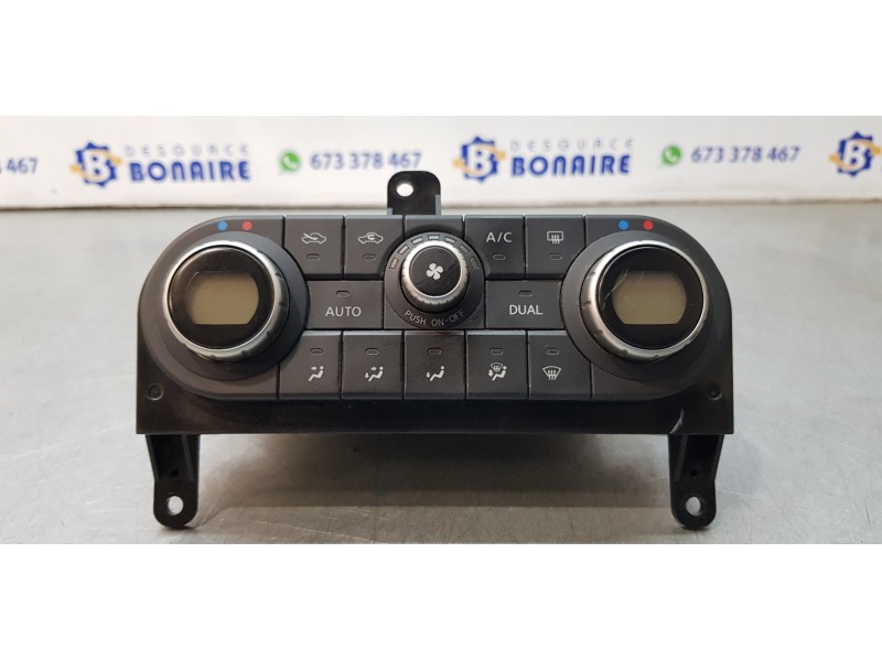 Recambio de mando climatizador para nissan qashqai+2 (jj10) visia referencia OEM IAM 27500JD40C   Recambio de mando climatizador para nissan qashqai+2 (jj10) visia referencia OEM IAM 27500JD40C