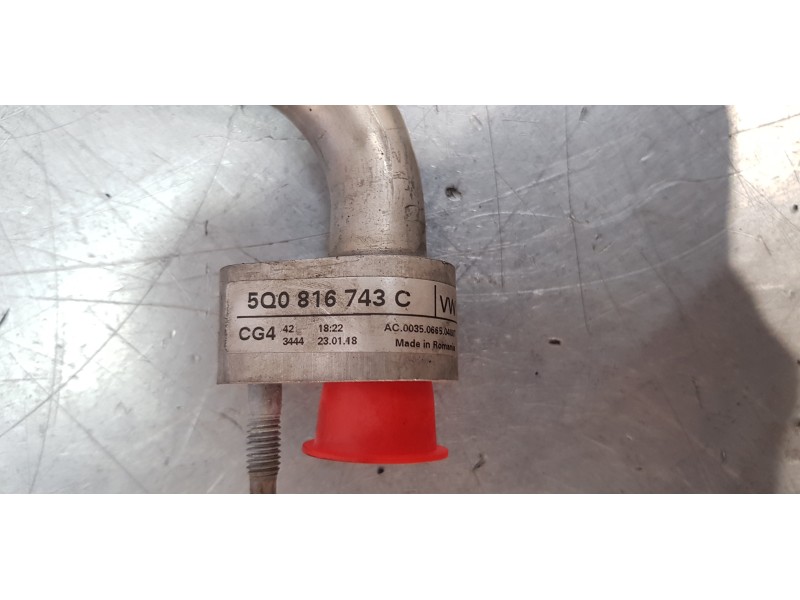 Recambio de tubos aire acondicionado para volkswagen golf vii lim. (bq1) sport referencia OEM IAM 5Q0816743C  