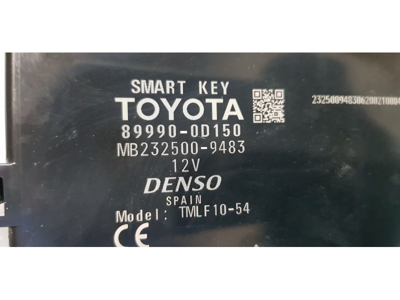 Recambio de modulo electronico para toyota yaris hsd city referencia OEM IAM 899900D150   Recambio de modulo electronico para toyota yaris hsd city referencia OEM IAM 899900D150
