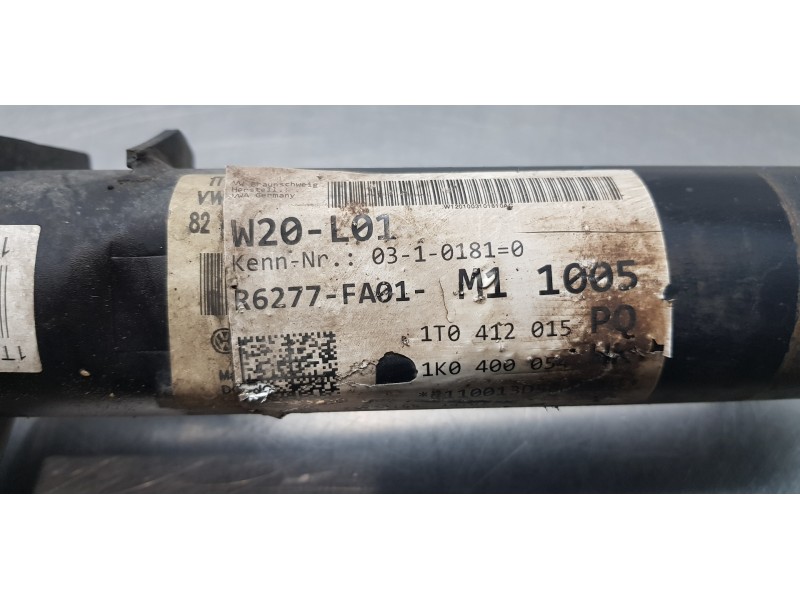 Recambio de amortiguador delantero derecho para volkswagen touran (1t2) edition referencia OEM IAM 1T0413031GP 1T0412015PQ  Recambio de amortiguador delantero derecho para volkswagen touran (1t2) edition referencia OEM IAM 1T0413031GP 1T0412015PQ