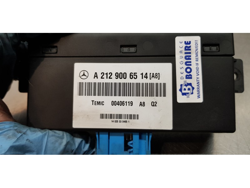 Recambio de modulo electronico para mercedes clase e (w212) familiar 220 cdi blueefficiency (212.202) referencia OEM IAM A212900