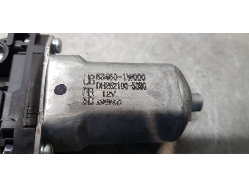 Recambio de elevalunas trasero derecho para kia rio x-tech referencia OEM IAM 834601W000  