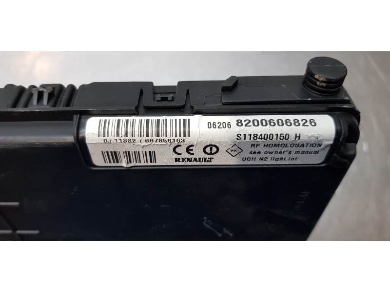 Recambio de modulo electronico para renault scenic ii grand exception referencia OEM IAM 8200606826   Recambio de modulo electronico para renault scenic ii grand exception referencia OEM IAM 8200606826