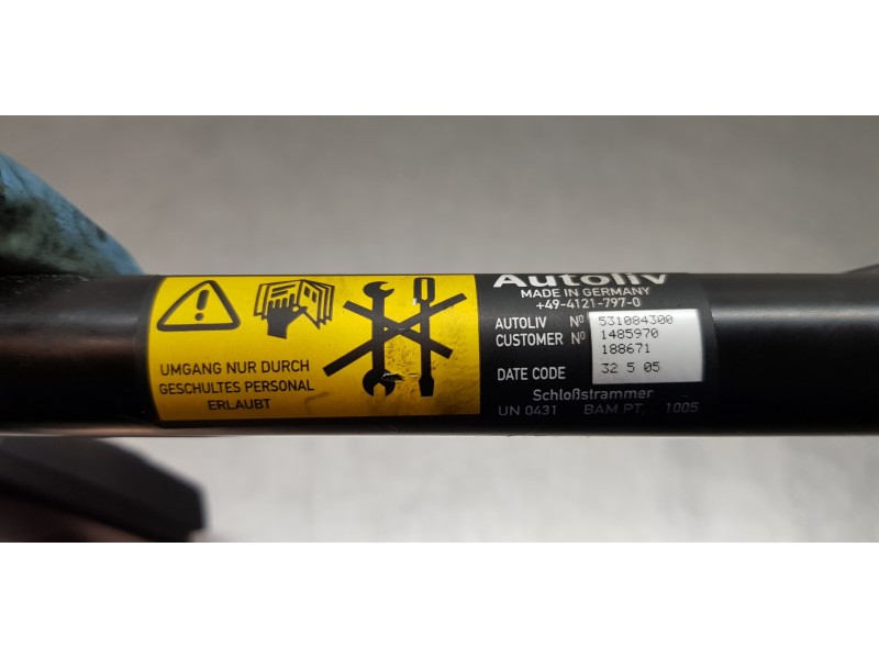 Recambio de pretensor airbag izquierdo para bmw mini (r50,r53) cooper referencia OEM IAM 72119119547  