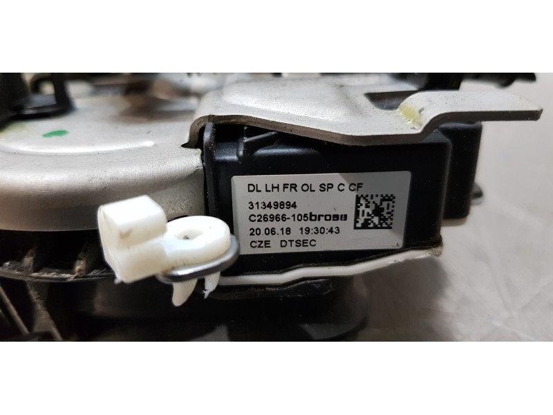 Recambio de cerradura puerta delantera izquierda para volvo xc60 r design awd referencia OEM IAM 31349894  