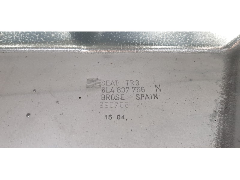 Recambio de elevalunas delantero derecho para seat cordoba berlina (6l2) fresh referencia OEM IAM 6L4837752DJ   Recambio de elevalunas delantero derecho para seat cordoba berlina (6l2) fresh referencia OEM IAM 6L4837752DJ