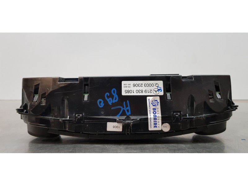 Recambio de mando climatizador para mercedes clase cls (w219) 350 cgi (219.357) referencia OEM IAM 2198301085  