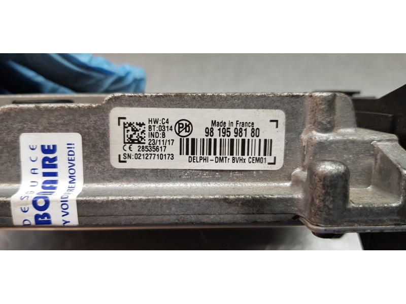 Recambio de centralita start / stop para peugeot 308 sw access referencia OEM IAM 9819598180  