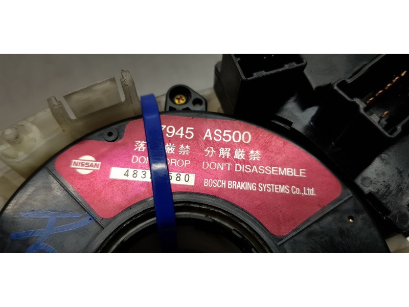 Recambio de anillo airbag para nissan x-trail (t30) comfort referencia OEM IAM 47945AS500   Recambio de anillo airbag para nissan x-trail (t30) comfort referencia OEM IAM 47945AS500