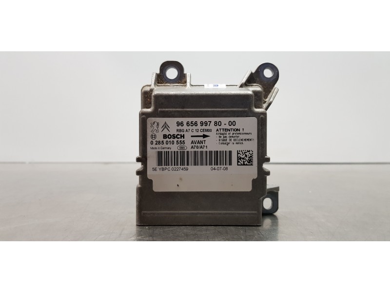 Recambio de centralita airbag para peugeot 207 confort referencia OEM IAM 9665699780 0285010555 