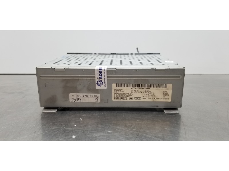 Recambio de sistema audio / radio cd para audi a4 ber. (b8) básico referencia OEM IAM 4F0035541L  
