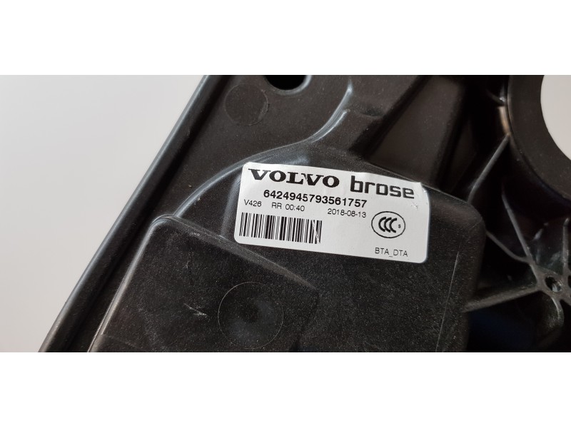 Recambio de elevalunas trasero derecho para volvo xc60 r design awd referencia OEM IAM 31674760  