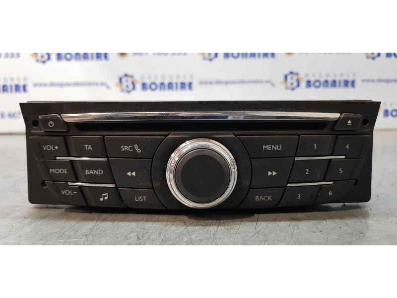Recambio de sistema audio / radio cd para citroen c-elysée seduction referencia OEM IAM 98041965ZD   Recambio de sistema audio / radio cd para citroen c-elysée seduction referencia OEM IAM 98041965ZD
