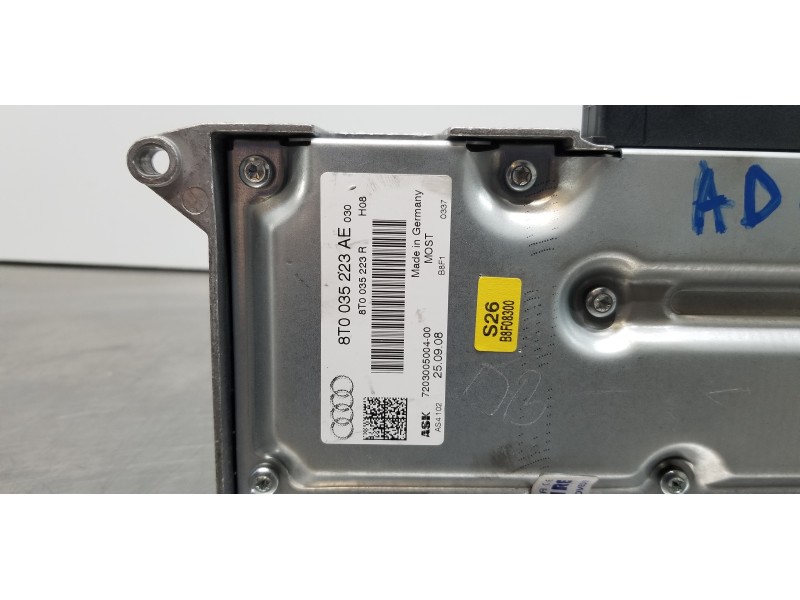 Recambio de amplificador de audio para audi a4 ber. (b8) básico referencia OEM IAM 8T0035223AE   Recambio de amplificador de audio para audi a4 ber. (b8) básico referencia OEM IAM 8T0035223AE