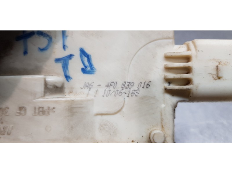 Recambio de cerradura puerta trasera derecha para audi a3 sportback (8p) 2.0 tdi attraction referencia OEM IAM 4F0839016  