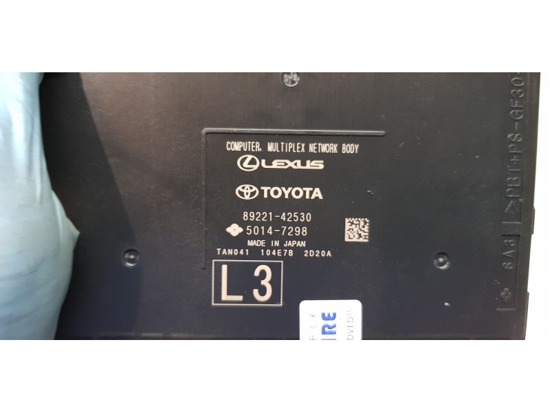 Recambio de modulo electronico para toyota rav 4 plug-in hybrid advance referencia OEM IAM 8922142530 50147298 