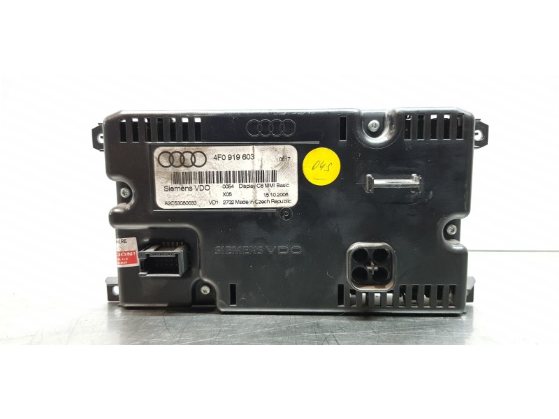 Recambio de pantalla multifuncion para audi a6 berlina (4f2) 2.0 tdi referencia OEM IAM 4F0919603   Recambio de pantalla multifuncion para audi a6 berlina (4f2) 2.0 tdi referencia OEM IAM 4F0919603