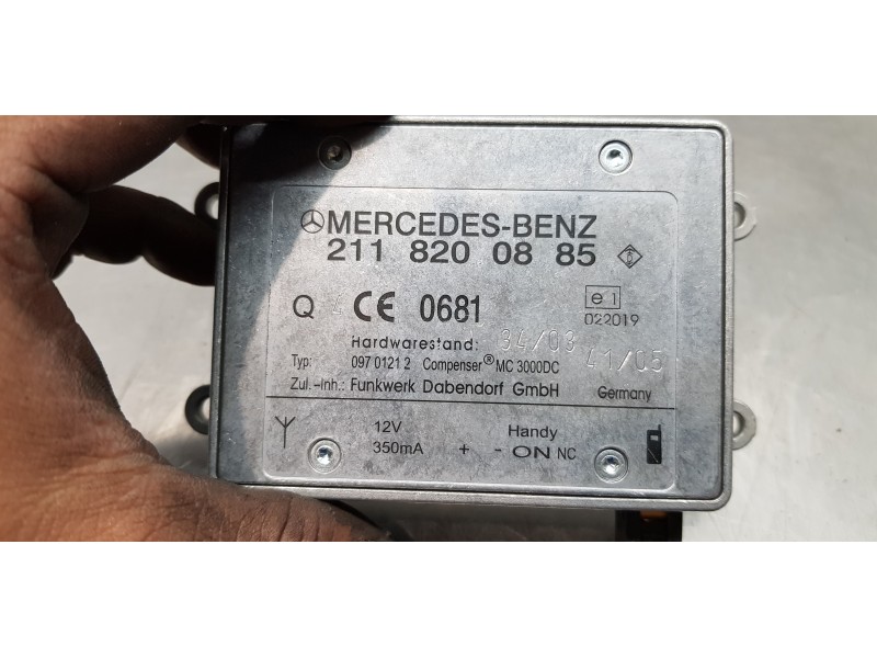 Recambio de modulo electronico para mercedes clase cls (w219) 350 (219.356) referencia OEM IAM 2118200885  
