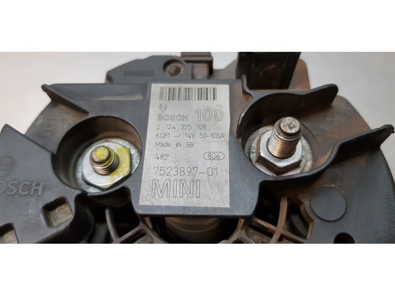 Recambio de alternador para bmw mini (r50,r53) cooper referencia OEM IAM 7523897  