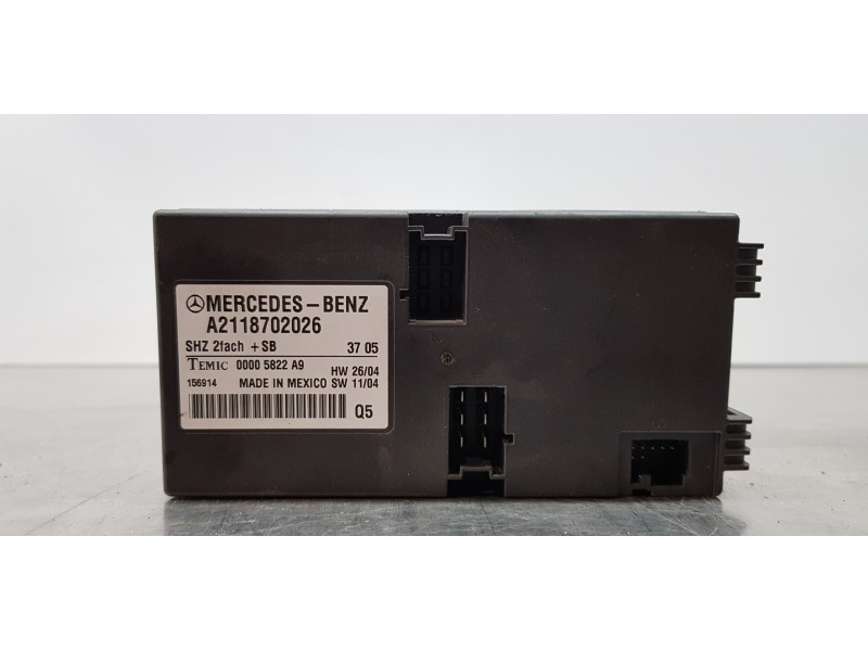 Recambio de modulo electronico para mercedes clase cls (w219) 350 (219.356) referencia OEM IAM A2118702026  