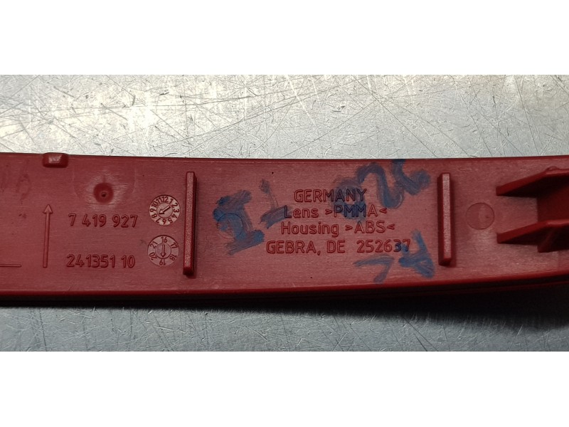 Recambio de piloto trasero izquierdo paragolpes para bmw serie x3 (g01) xdrive20d referencia OEM IAM 63147419927 7419927 