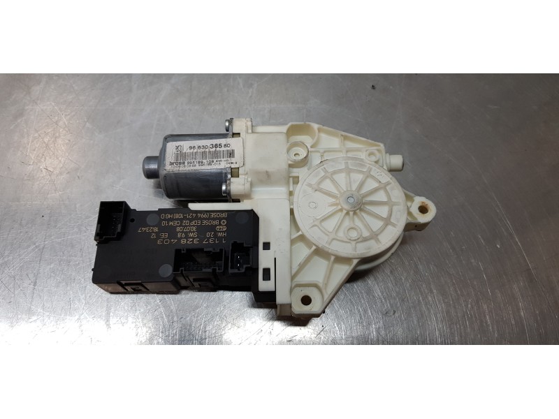 Recambio de motor elevalunas delantero derecho para peugeot 407 premium referencia OEM IAM 9663036580  