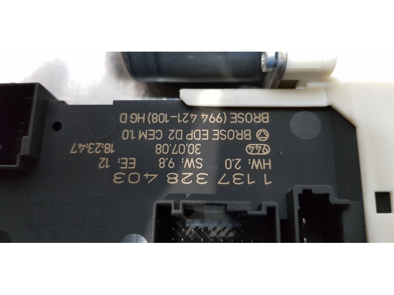 Recambio de motor elevalunas delantero derecho para peugeot 407 premium referencia OEM IAM 9663036580  