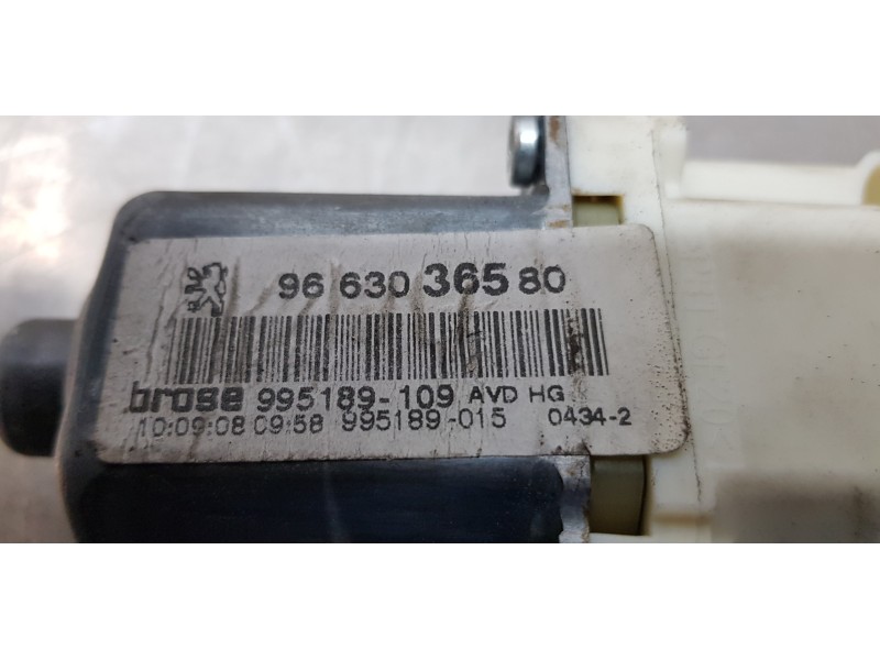 Recambio de motor elevalunas delantero derecho para peugeot 407 premium referencia OEM IAM 9663036580  