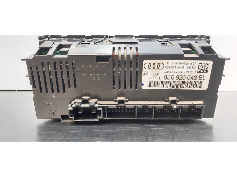 Recambio de mando climatizador para seat exeo berlina (3r2) reference referencia OEM IAM 8E0820043BL   Recambio de mando climatizador para seat exeo berlina (3r2) reference referencia OEM IAM 8E0820043BL