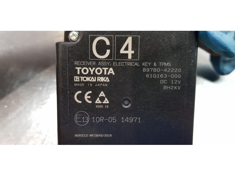 Recambio de modulo electronico para toyota rav 4 plug-in hybrid advance referencia OEM IAM 897B042220 61G163000 
