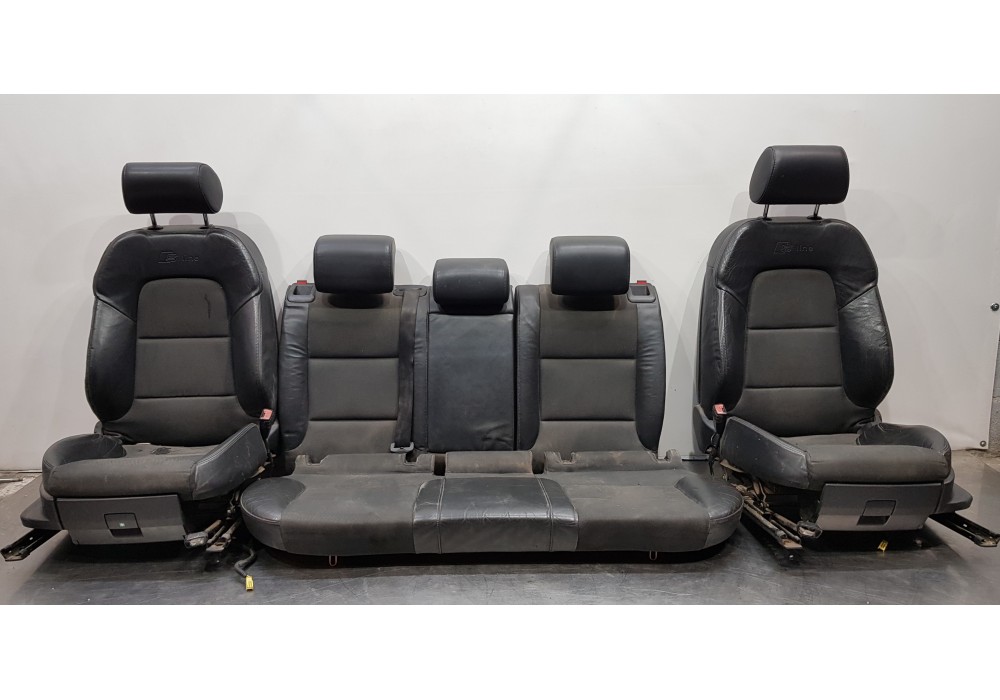 Recambio de juego asientos completo para audi a3 sportback (8p) 2.0 tdi attraction referencia OEM IAM 1K4881515AG 1K4881105KP SL
