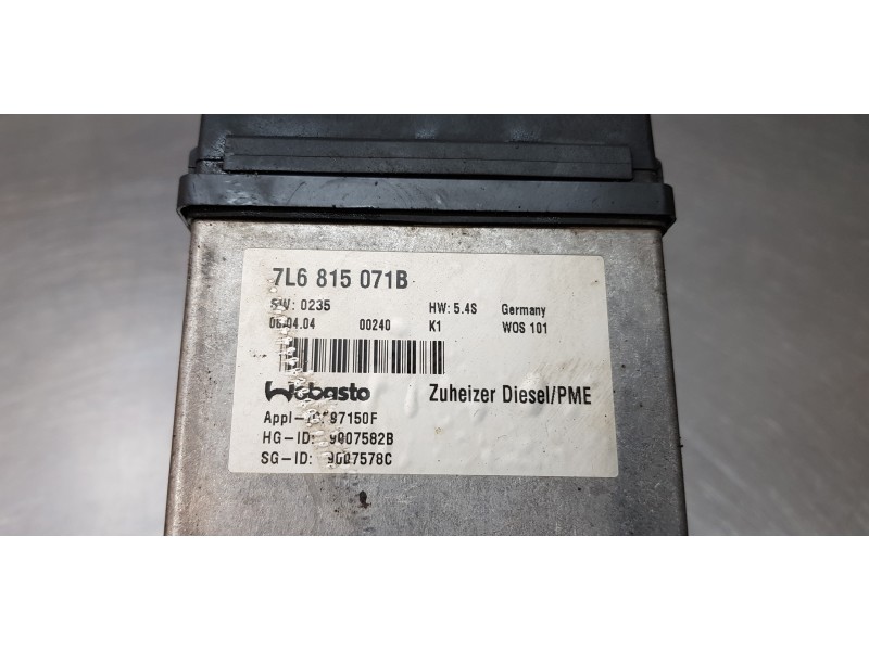 Recambio de no identificado para volkswagen touareg (7la) tdi r5 referencia OEM IAM 7L6815071B   Recambio de no identificado para volkswagen touareg (7la) tdi r5 referencia OEM IAM 7L6815071B