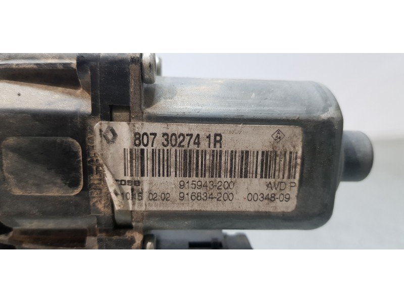 Recambio de motor elevalunas delantero derecho para renault scenic iii grand dynamique referencia OEM IAM 807302741R   Recambio de motor elevalunas delantero derecho para renault scenic iii grand dynamique referencia OEM IAM 807302741R