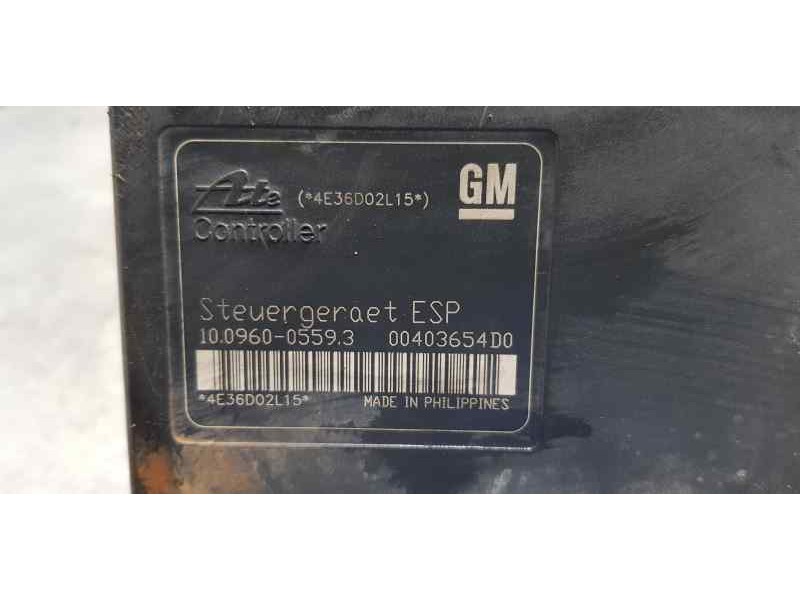 Recambio de abs para opel zafira b cosmo referencia OEM IAM 13234911  