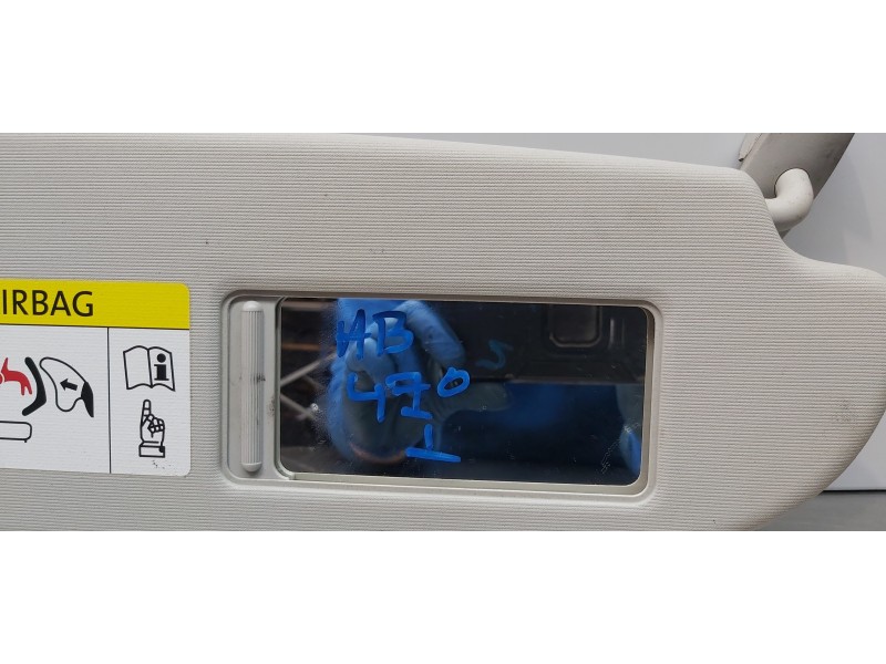 Recambio de parasol derecho para seat ibiza (6p1) reference referencia OEM IAM 6J0857552C2F4   Recambio de parasol derecho para seat ibiza (6p1) reference referencia OEM IAM 6J0857552C2F4