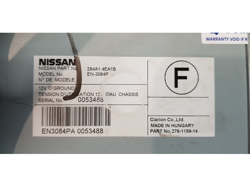 Recambio de modulo electronico para nissan qashqai (j11) acenta referencia OEM IAM 284A14EA1B  