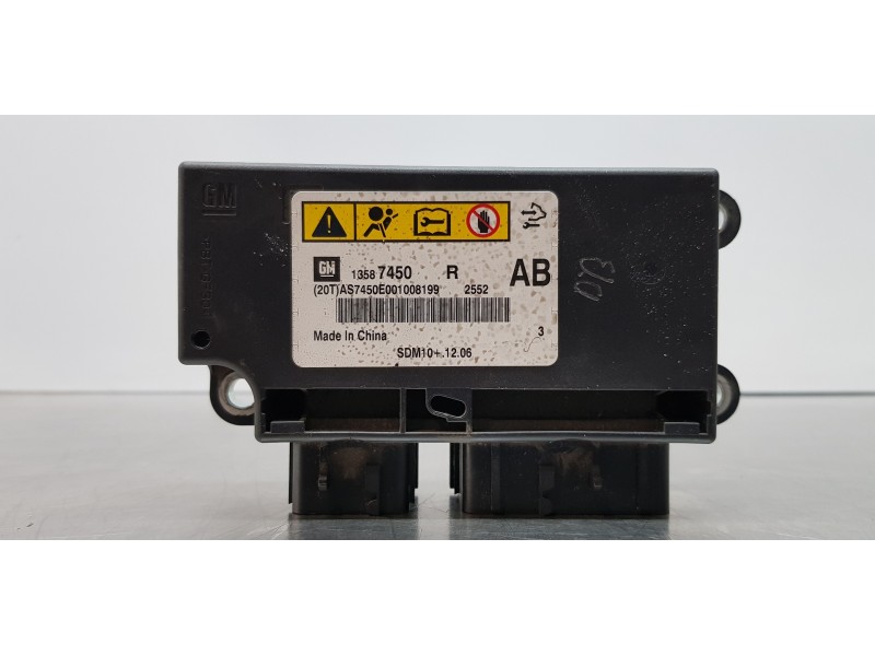 Recambio de centralita airbag para chevrolet cruze lt referencia OEM IAM 13587450   Recambio de centralita airbag para chevrolet cruze lt referencia OEM IAM 13587450