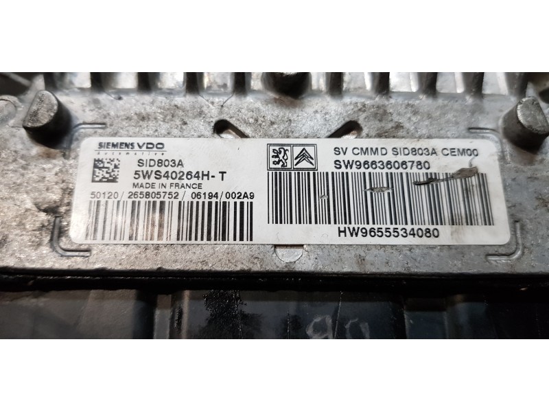 Recambio de centralita motor uce para peugeot 407 st confort referencia OEM IAM 9663606780 9655534080  Recambio de centralita motor uce para peugeot 407 st confort referencia OEM IAM 9663606780 9655534080