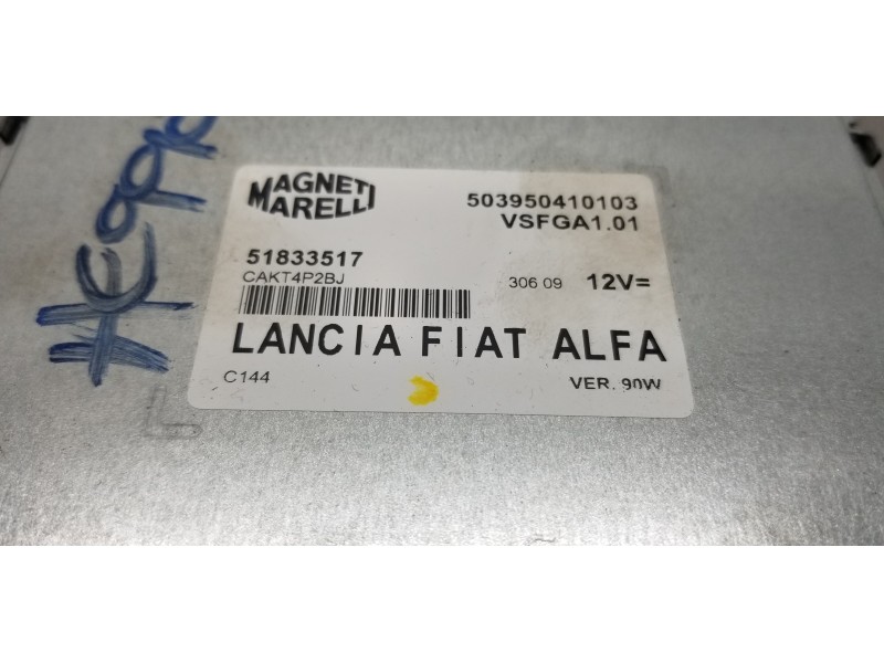 Recambio de modulo electronico para alfa romeo mito (145) junior referencia OEM IAM 51833517   Recambio de modulo electronico para alfa romeo mito (145) junior referencia OEM IAM 51833517