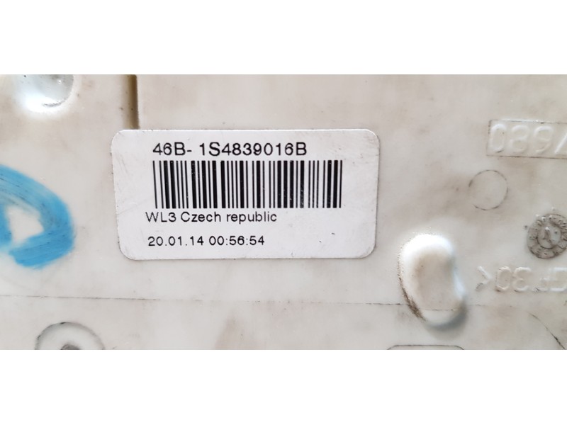 Recambio de cerradura puerta trasera derecha para skoda superb combi (3t5) ambition referencia OEM IAM 1S4839016B  