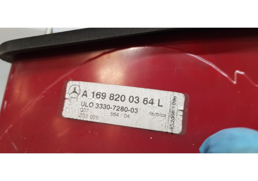 Recambio de piloto trasero izquierdo para mercedes clase a (w169) a 180 cdi a-edition referencia OEM IAM A1698200364   Recambio de piloto trasero izquierdo para mercedes clase a (w169) a 180 cdi a-edition referencia OEM IAM A1698200364