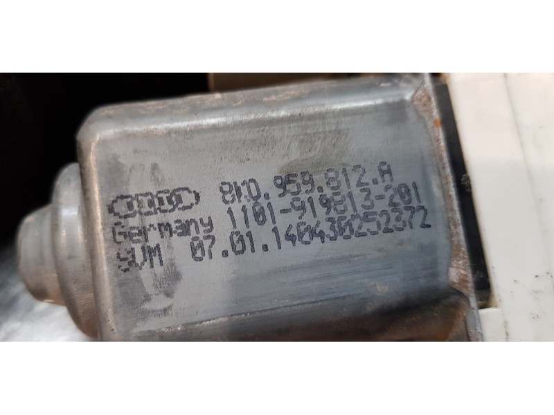 Recambio de motor elevalunas trasero derecho para skoda superb combi (3t5) ambition referencia OEM IAM 8K0959812A  