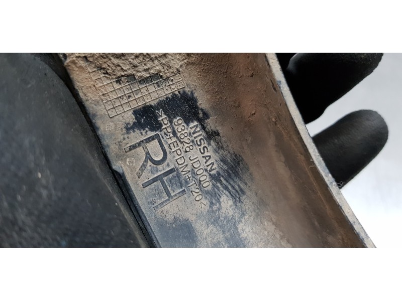 Recambio de aletin trasero derecho para nissan qashqai (j10) acenta referencia OEM IAM 93828JD000   Recambio de aletin trasero derecho para nissan qashqai (j10) acenta referencia OEM IAM 93828JD000